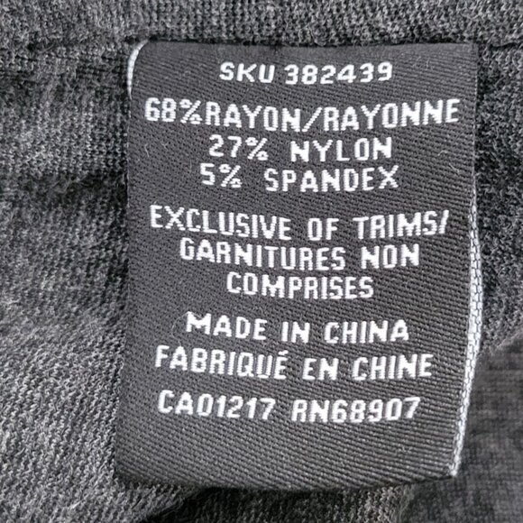 Bundle of 2 Pair of Bula Heavyweight Leggings Base Layer Tights Black Gray Sz 8 - Picture 13 of 14